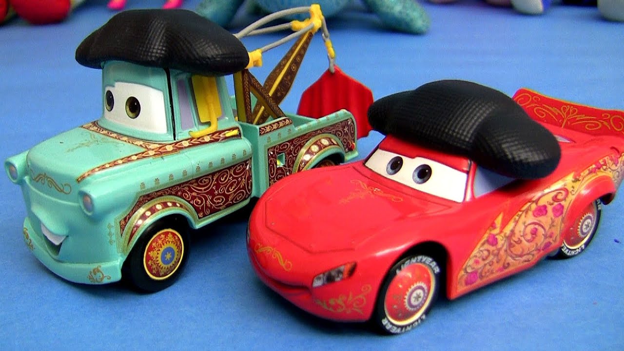 El Materdor Cars Toon with Lightning Mcqueen Disneystore diecast Disney