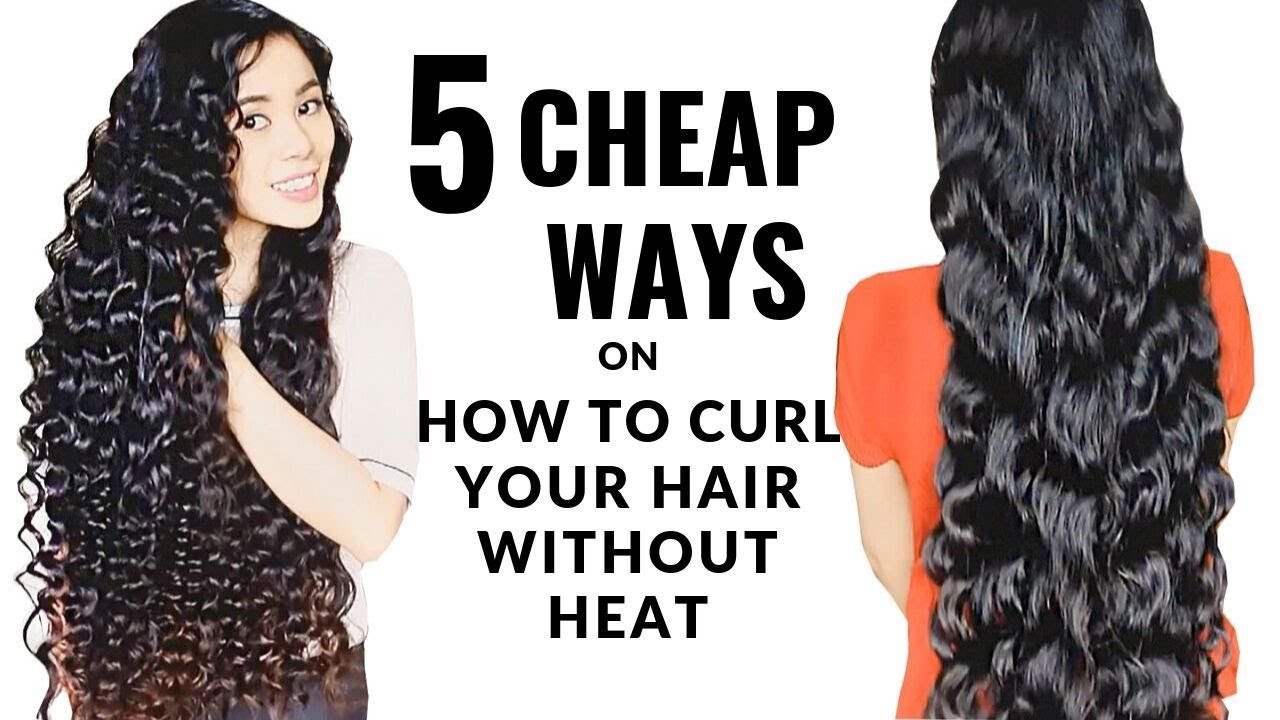 How To Make Your Hair Really Curly Without Heat