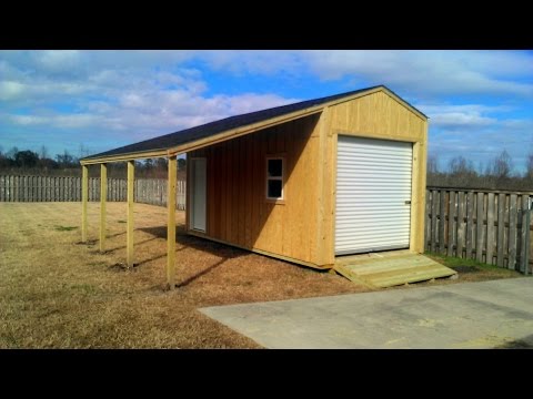 10x20 Shed with 10x20 Lean-to - Stout Sheds LLC'][0].replace('