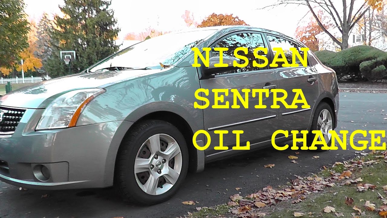 Nissan Sentra Oil Change with Basic Hand Tools HD YouTube