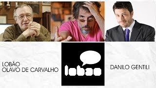 Lobão e Olavo recebem Danilo Gentili ao vivo: censura, ensino e politica