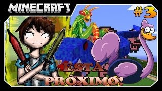 Minecraft - O Caçador!! #3 AVESTRUZ NOVO!!