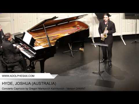 Dinant 2014 - Hyde, Joshua - Concerto Capriccio by Gregori Markovich Kalinkovich