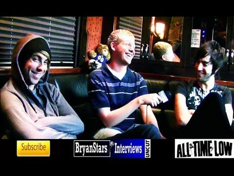 Alex Gaskarth Talks Demi Lovato All Time Low Interview 2010
