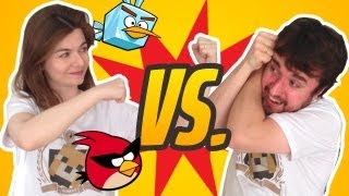 Nilce vs. Leon - Angry Birds Space (Round 1)