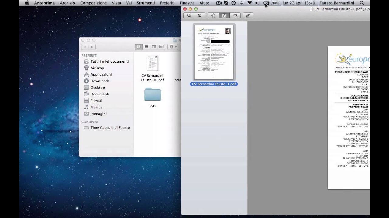 Mac: come unire pdf in unico file con anteprima - YouTube