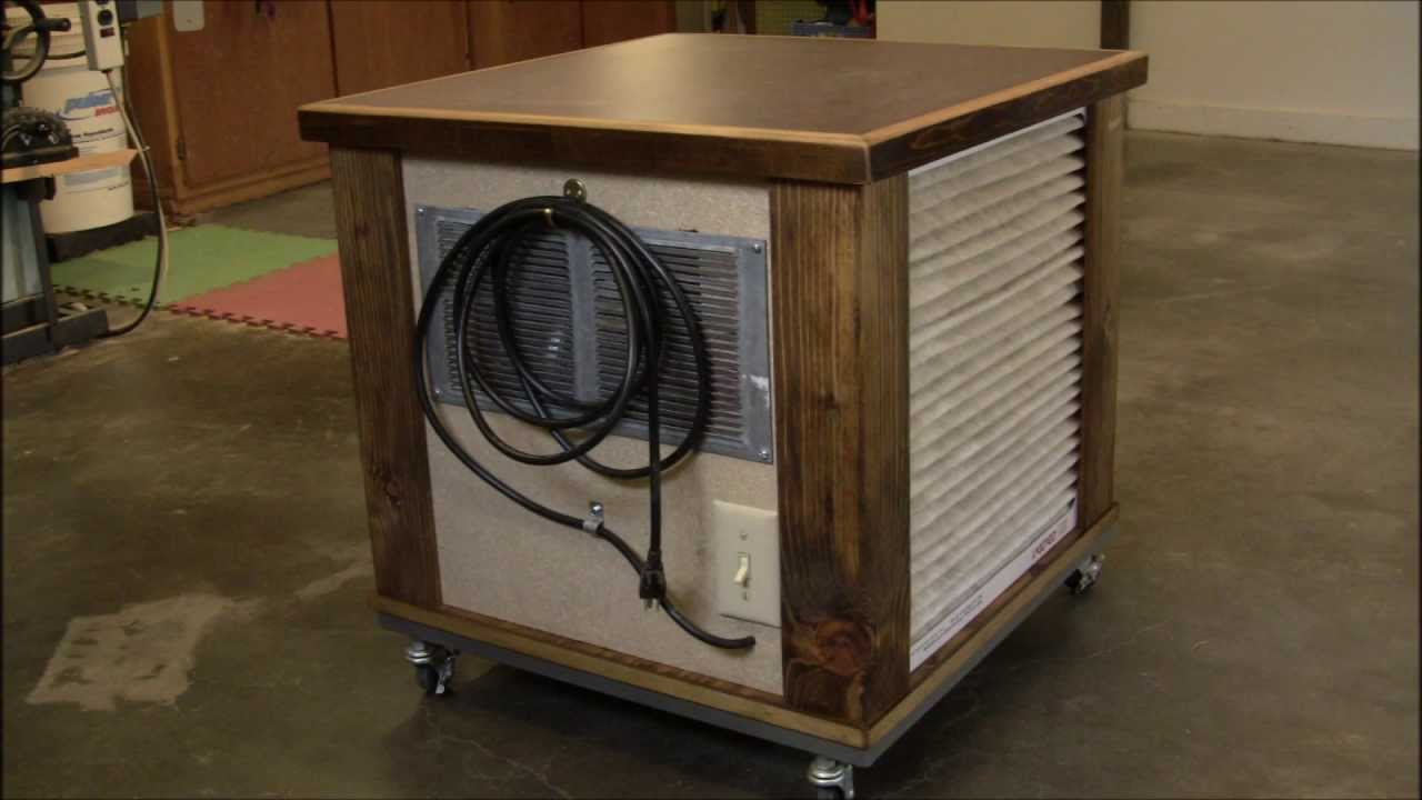 DIY - Simple Woodshop Air Filtration System - YouTube