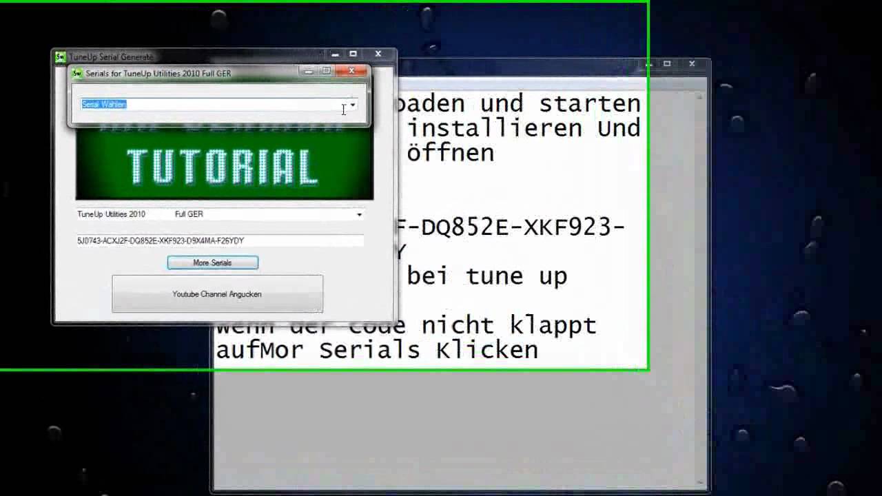 TuneUp 2010 Vollversion KOstenlos [Deutsch] Kein FAke. - YouTube