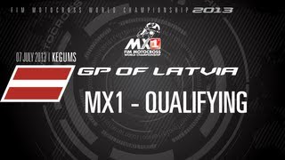 MXGP of Latvia 2013 - MX1 Qualifying Highlights - Motocross