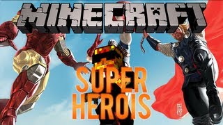 MINECRAFT MODS - AVENGERS! SUPER HERÓIS!