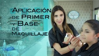 Cómo aplicar Primer y Base de Maquillaje (Lección 3) - Academia Anastassia