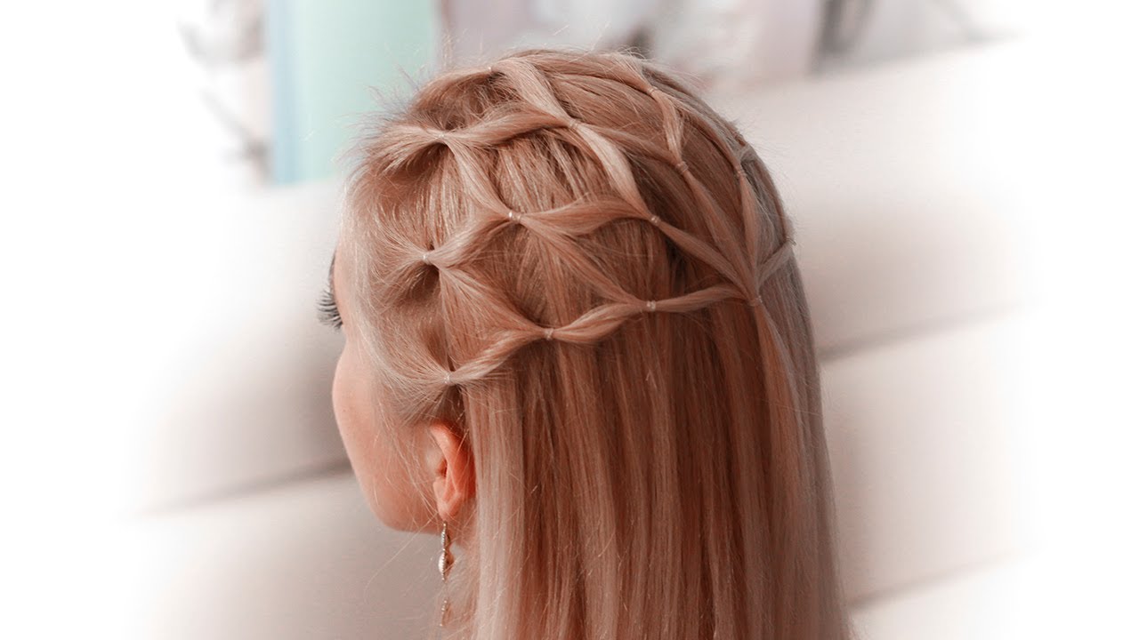 Hair net tutorial: cute hairstyle for a princess/elf/fairy/goddess ...