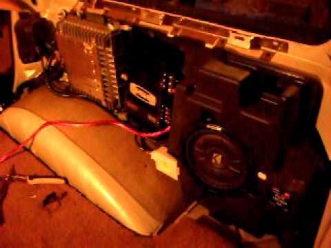 How to add subwoofer to factory stereo