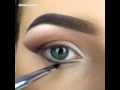 TUTO - Makeup ombré pour les yeux (Agrandir son regard avec du crayon blanc)