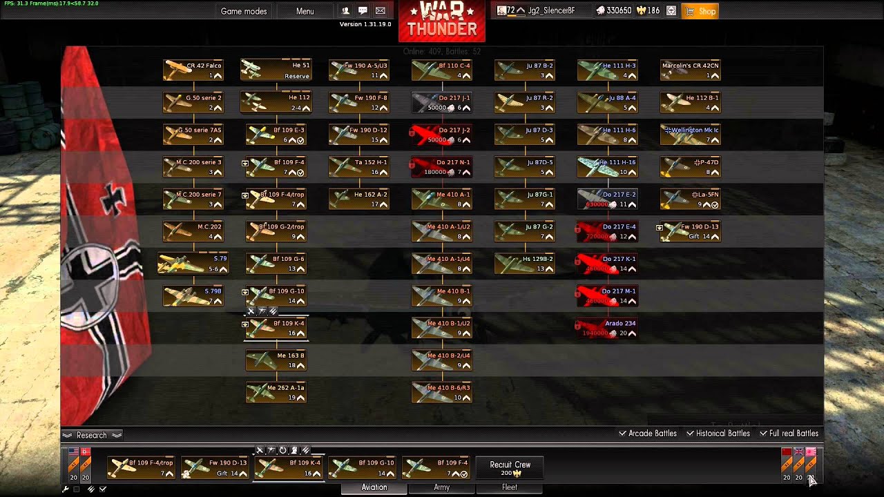 war thunder russian tree