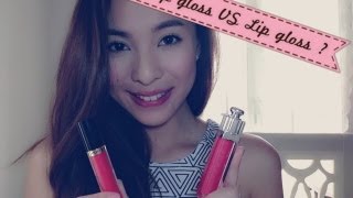 Cherrie's Daily ~ 唇彩大比拼!! Lip Gloss VS Lip Gloss