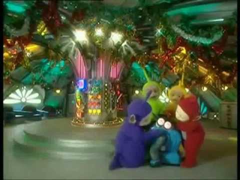 Teletubbies Noo Noo Sucks Up Christmas Decorations! Cleaning Up! - YouTube