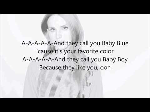 Lana Del Rey - Daddy Issues (lyrics on screen)