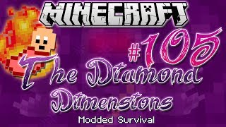 "I COOKED MY BABY!" | Diamond Dimensions Modded Survival #105 | Minecraft