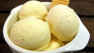 Receta para hacer helado de vainilla