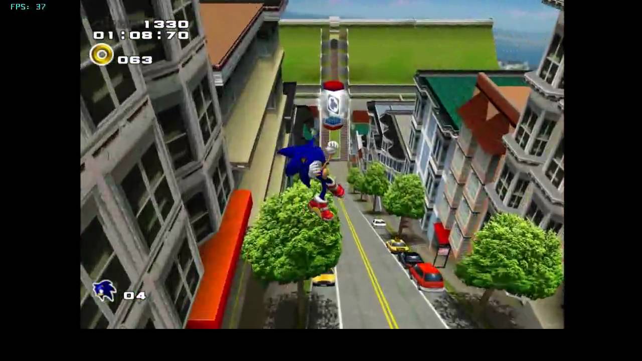 Sonic Adventure 2 Battle (GC) on Dolphin Wii/GC Emulator 720p HD ...