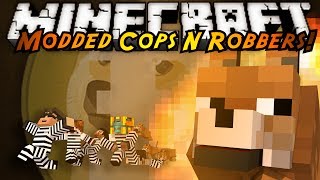 Minecraft Mini-Game : MODDED COPS N ROBBERS! DOGE!