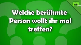 Welchen Superstar wollt ihr mal treffen ? - Frag PietSmiet ?!