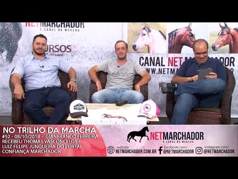 #52 - 08/10/2018 - THOMAS VASCONCELOS E LUIZ FELIPE JUNQUEIRA - MANGALARGA MARCHADOR