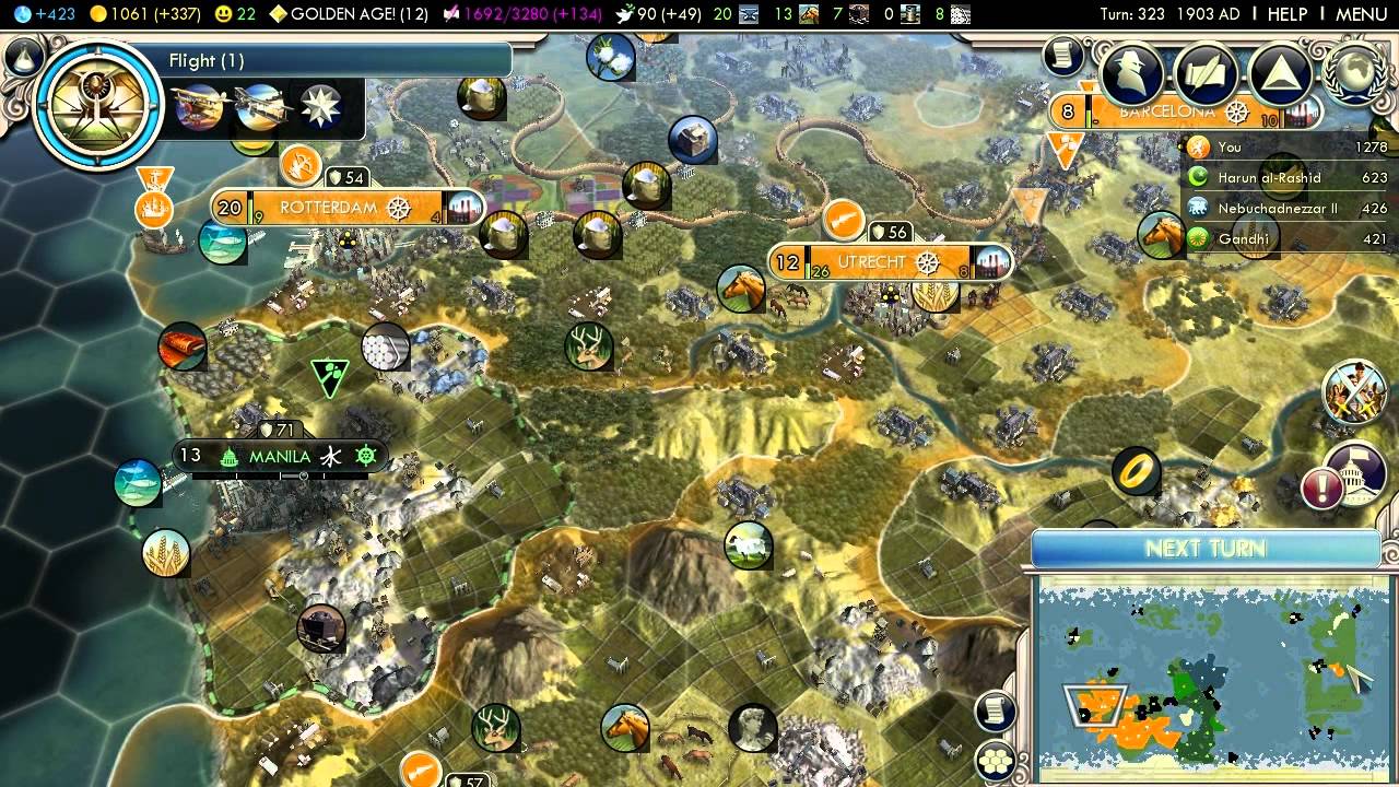 Civ 5 Gods and Kings LP 13 - Peace - YouTube