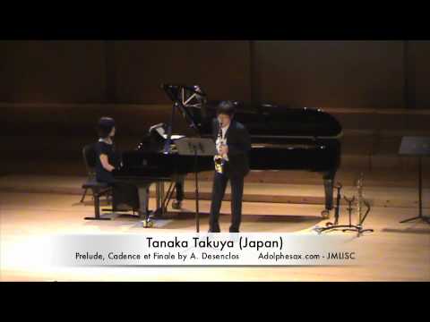 3rd JMLISC Tanaka Takuya (Japan) Prelude, Cadence et Finale by A. Desenclos