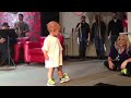 Adorable Baby Crashes Daddy's Concert