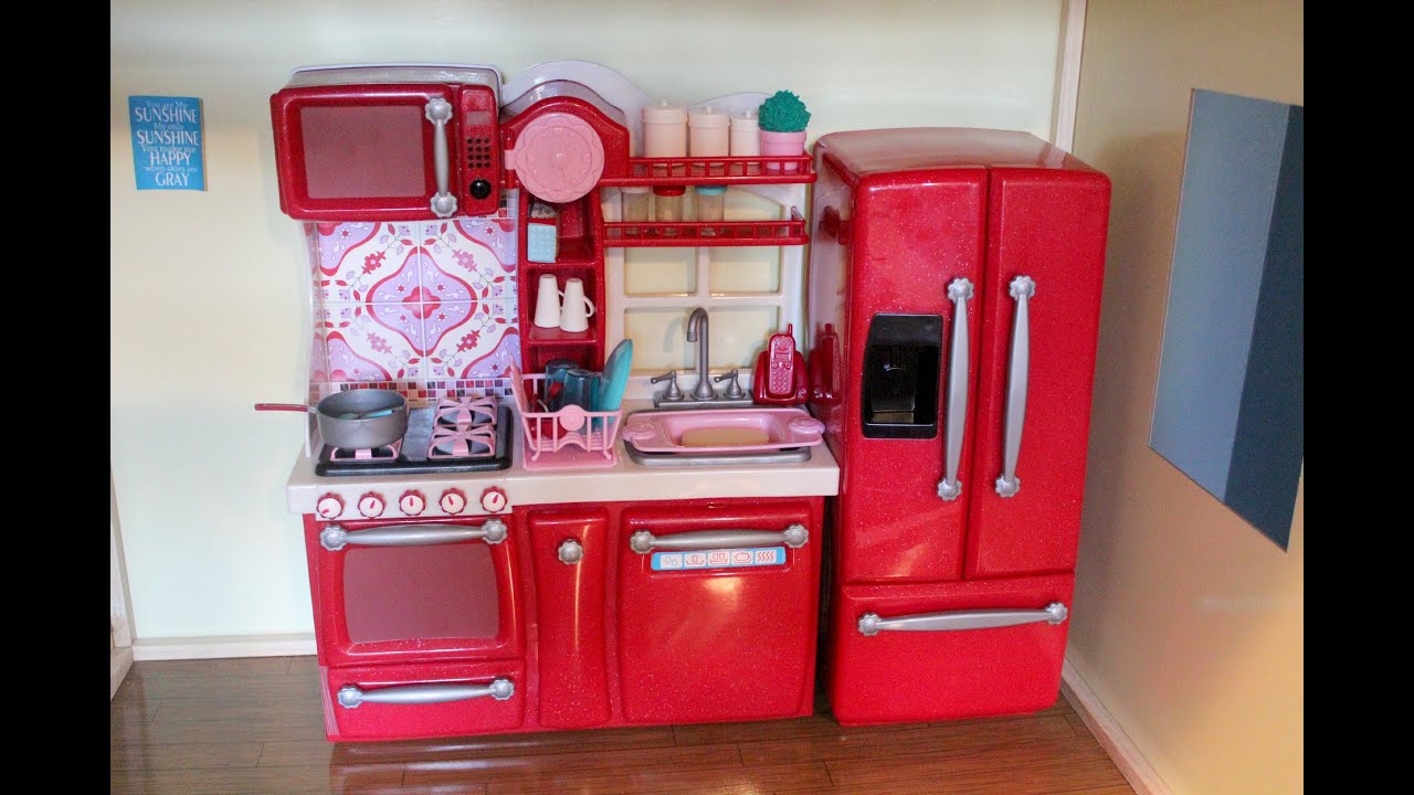 Opening/Review of Our Generation Kitchen Set for American Girl Dolls