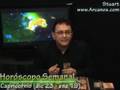 Video Horscopo Semanal CAPRICORNIO  del 19 al 25 Octubre 2008 (Semana 2008-43) (Lectura del Tarot)
