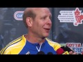 Draw 14 Media Scrum - 2013 Tim Hortons Brier