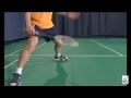 Badminton: Techniques dans l'espace avant