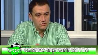 FCM Dinamo Oneşti vrea în Liga a III-a