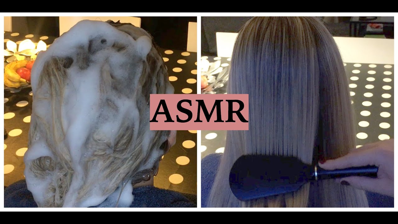 Hair Straightening Asmr