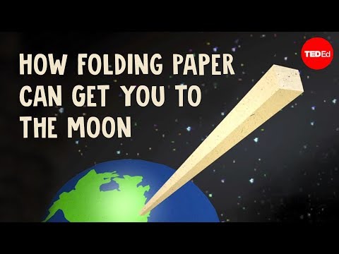 How folding paper can get you to the moon - Adrian Paenza