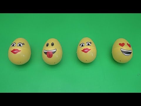 Surprise Matching Game for Kids and Toddlers| Fun Learning Contest | Emoji Surprise Eggs