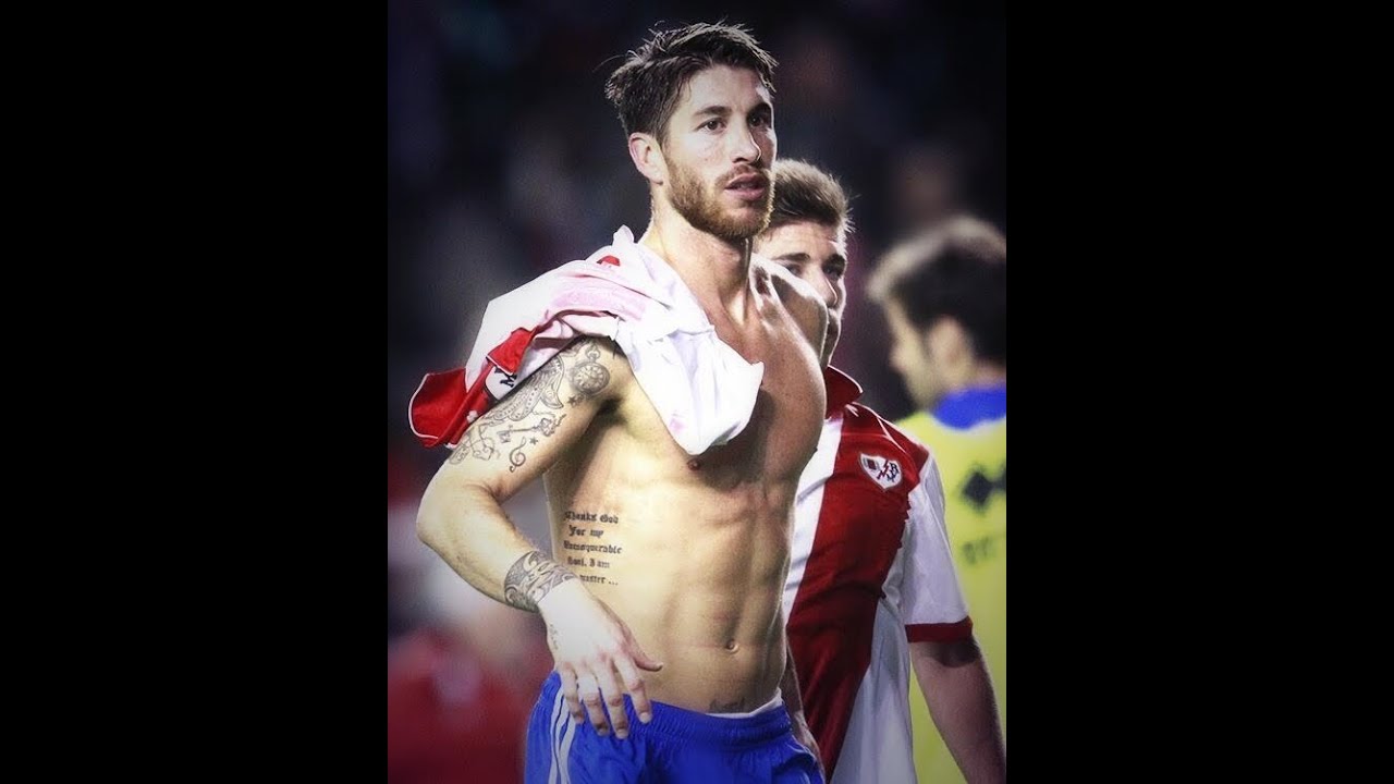 sergio ramos shirtless 2022