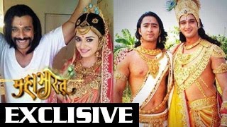 Arjun, Draupadi & Krishna's BEHIND THE SCENE Photos from Mahabharat 18th April 2014 -- EXCLUSIVE