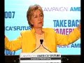 Sen. Hillary Clinton - Take Back America 2007