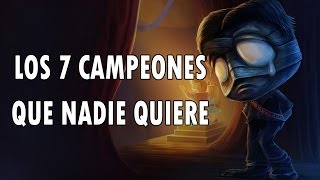 Los 7 Campeones Menos Populares de la Temporada 3