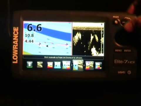 Lowrance Elite 7 - YouTube