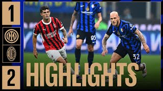 LE IMMAGINI DEL DERBY | INTER 1-2 MILAN | HIGHLIGHTS | SERIE A 24/25 ⚫🔵🇮🇹???