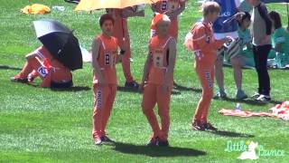 [FANCAM] 130903 ISC: Fans cheering for Xiumin and Lu Han