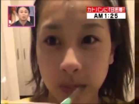 加藤綾子アナ(カトパン)の寝起き 髪型をセットする前です!