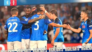 HIGHLIGHTS | Napoli - Monza 4-0 | Serie A - 2ª giornata