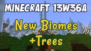 Minecraft Snapshot 13w36a - Amplified Biomes and Ice Fields!