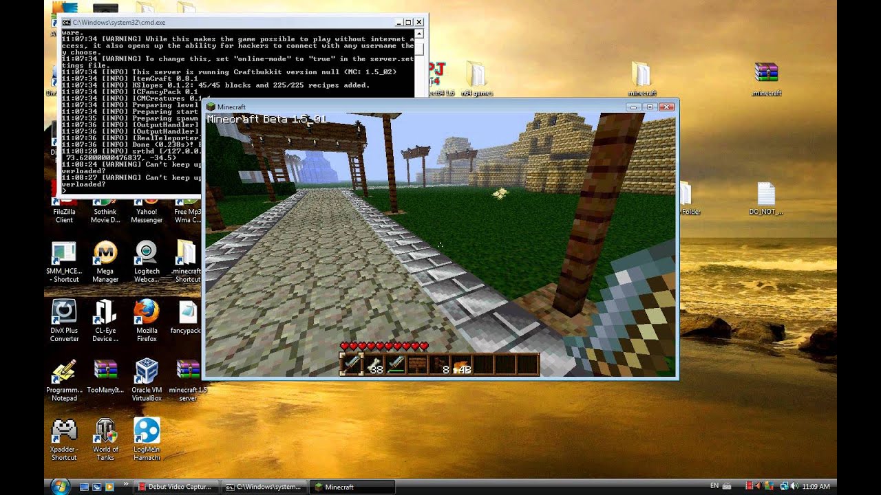 minecraft 1.5 server setup mo creatures bukkit pluggin icmcreatures ...